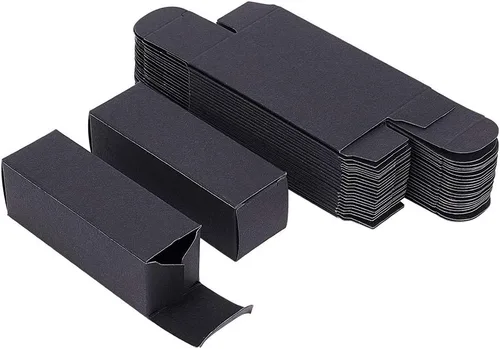 Miniatura 9 de BENECREAT Paquete de 30 cajas rectangulares de papel kraft marrón de 3.3 x 2.3 x 1 pulgadas con ventana transparente para regalos de boda, fiesta