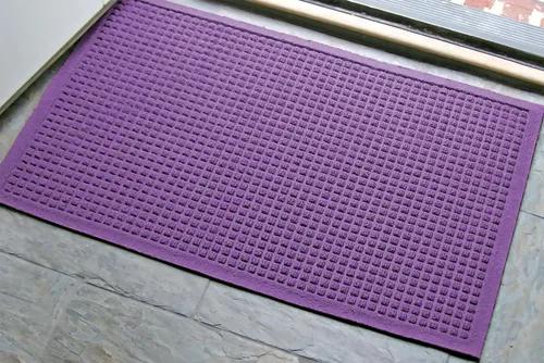Miniatura 35 de WaterHog Fashion Mat Tapete de entrada de grado comercial con borde de tela – Interior/Exterior, de secado rápido, resistente a las manchas