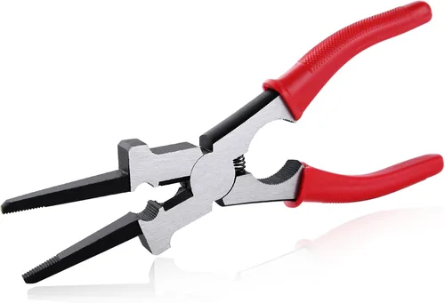 Miniatura 12 de SPEEDWOX Alicates de soldadura MIG profesionales de 8 pulgadas, alicates de soldadura MIG, herramienta multifuncional, acero de alto carbono forjado