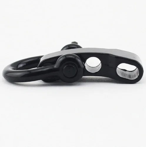 Miniatura 4 de Hewnda 10 Sets Zinc alloy Bow Shackle Umbrella Rope,Adjustable D Umbrella Rope Bracelet Buckle Survival D