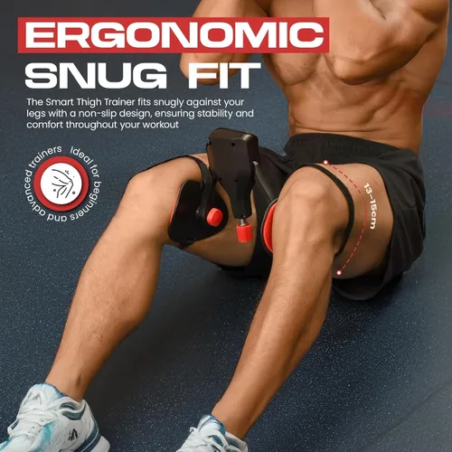 Miniatura 3 de Ejercitador Kegel de entrenamiento de cadera y muslo, 0-120 libras, resistencia ajustable, dispositivos de ejercicio para suelo pélvico con 5 bandas