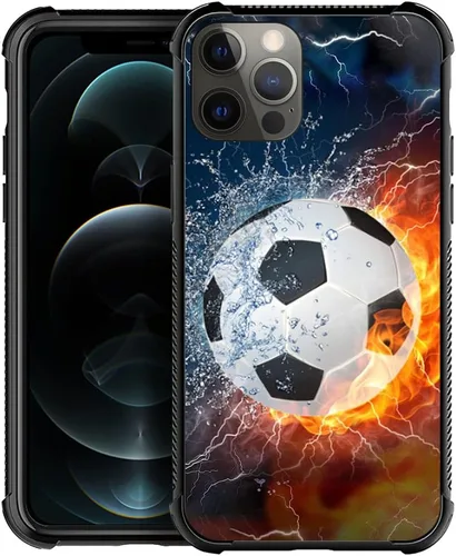 Miniatura 8 de DAIZAG Funda compatible con iPhone 12 Pro Max, funda suave a prueba de golpes para niños y hombres, funda de regalo, bandera estadounidense