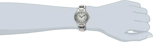 Miniatura 2 de EBEL 1216037 "Beluga" Reloj de acero inoxidable con pulsera de eslabones para mujer, plateado, Movimiento de cuarzo