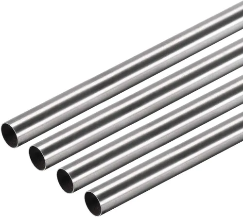 Miniatura 14 de uxcell Tubo redondo de acero inoxidable 304 0.276 in OD 0.016 in espesor de pared 9.843 in de longitud Tubo recto sin costura 4 piezas