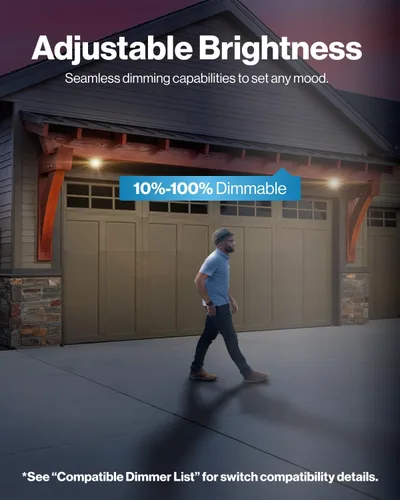 Miniatura 6 de Sunco - Paquete de 6 bombillas LED PAR38 para exteriores, ultra brillante, 2800 LM, 20 W (equivalente a 250 W), blanco suave de 3000 K, regulable