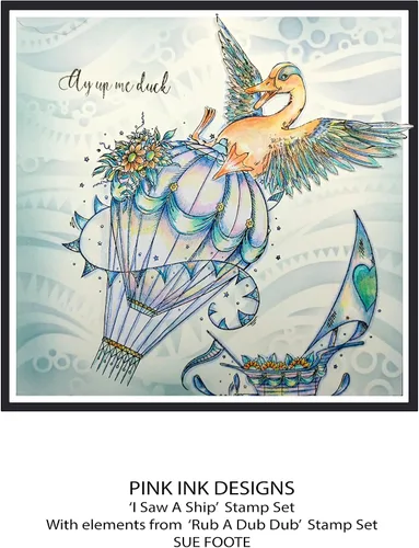 Miniatura 17 de Pink Ink Designs Saw A Ship. - Juego de sellos transparentes, A5