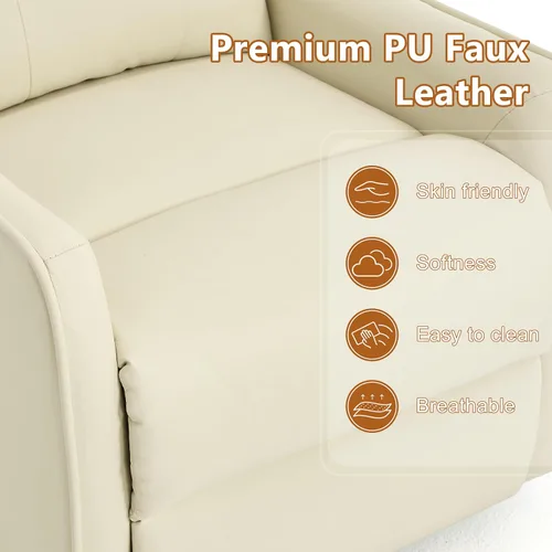 Miniatura 5 de Silla Reclinable con Elevación Eléctrica con Masaje de Vibración y Calor para Personas Mayores de Estatura Pequeña, Silla Elevadora Pequeña
