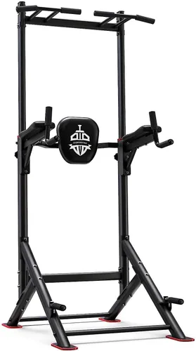 Miniatura 11 de Sportsroyals Power Tower - Estación de barra de dominadas, estación de inmersión estable de 450 libras para gimnasio en casa, equipo de Multi