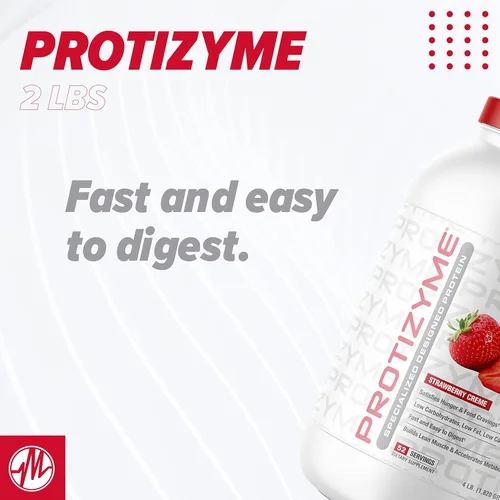 Miniatura 8 de Metabolic Nutrition, Protizyme, 100% proteína de suero en polvo, alto en proteínas, bajo en carbohidratos, proteína de suero baja en grasa, enzimas