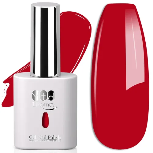 Miniatura 13 de YTD Likomey Esmalte de uñas de gel blanco, 0.5 onzas líquidas, manicura y pedicura para manicura y pedicura de verano, esmalte de color UV, 0.5
