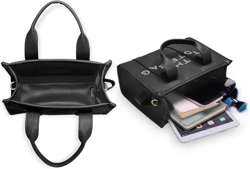 Miniatura 5 de charlore The Leather Tote Bag For Women, Womens Tote Bags with zipper,Can shouldercrossbody,Handbag