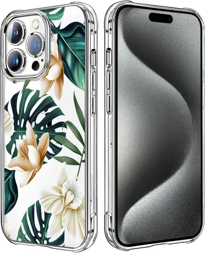 Miniatura 143 de Funda transparente de girasol compatible con iPhone SE 2022 SE 2020 7 8, funda trasera floral para niñas y mujeres, funda protectora transparente