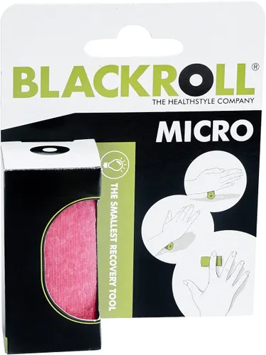 Miniatura 5 de BLACKROLL - Rodillo de microespuma, pequeña herramienta de masaje de tejido profundo para pies, manos y brazos, uso para viajes, ejercicio y Rosado