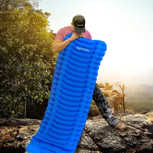 Miniatura 7 de SereneLife Lightweight & Compact Camping Gear – Sleeping Pads & Bags with Built-in Pillows for Outdoor Comfort, Waterproof & Tear-Resistant Design