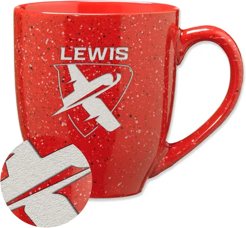 Miniatura 230 de Rico Industries NCAA Virginia Tech Hokies Maroon - Taza de café de cerámica grabada con láser, color del equipo, 16 onzas