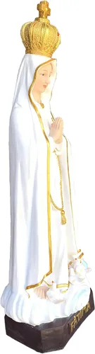 Miniatura 2 de Virgen De Fatima - Figura religiosa de 36.0 in, estatua de Nuestra Señora de Fátima