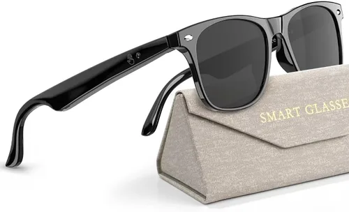 Miniatura 10 de EarlySincere Gafas de sol Bluetooth para hombre y mujer, traducción AI, duración de la batería de 50 horas, protección UV, control de voz, gafas