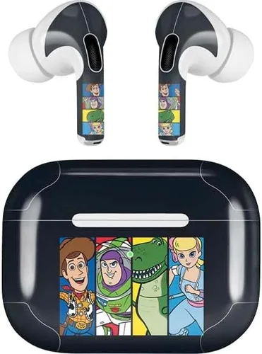Miniatura 5 de Skinit Calcomanía de audio compatible con Apple AirPods Pro, diseño oficial de Disney Toy Story Sheriff Woody