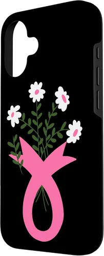 Miniatura 2 de Flower Jar Pink Ribbon Breast cancer Awareness Month Women Case for iPhone 16