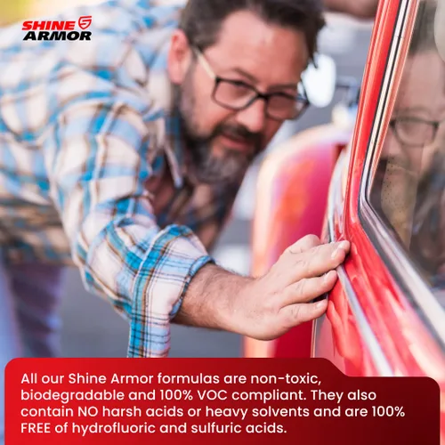 Miniatura 9 de SHINE ARMOR Removedor de Arañazos para Coche, Protección y Eliminación de Remolinos, Abrillantador 4oz