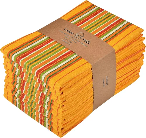 Miniatura 23 de Urban Villa Toallas de cocina 100% algodón, paquete de 6, altamente absorbentes, de secado rápido, súper suaves, de primera calidad, para cocina