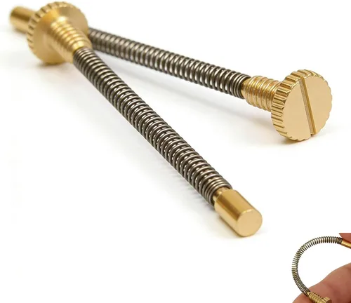 Kit de reparación de repuesto para encendedores, 0.098 x 1.929 in/0.1 x 1.93 pulgadas, resorte de tornillo y placa base para accesorios de