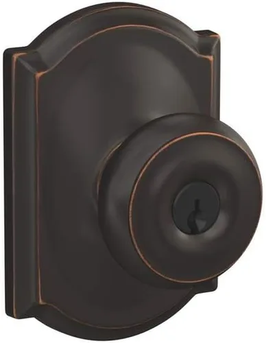 Miniatura 10 de SCHLAGE Lock Company F10GEO625ADD Colección Addison SCHLAGE - Pomo de paso, cromo brillante Cromado brillante
