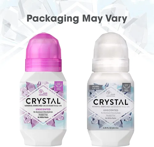 Miniatura 6 de Desodorante a bolilla para el cuerpo Crystal, 66,54 cc, paquete de 2