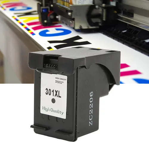 Miniatura 5 de Cartuchos de tinta de repuesto para HP 301XL, cartuchos de impresión en color negro para Envy para OfficeJet para DeskJet, fácil de instalar