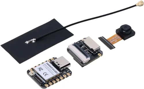 Miniatura 6 de Seeed Studio XIAO ESP32 S3 Sense - Wi-Fi de 2.4 GHz, BLE 5.0, sensor de cámara OV2640, micrófono digital, PSRAM de 8 MB, flash de 8 MB, carga