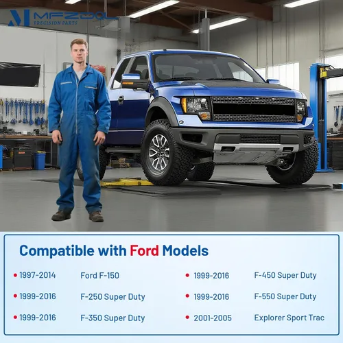 Miniatura 2 de Kit de pernos de bloqueo del pestillo trasero del portón trasero 1L3Z-99404A42-AA compatible con Ford F150 F250 F350 F450 F550 Super Duty Explorer