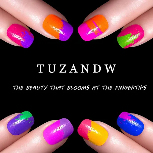 Miniatura 6 de Uñas postizas de acrílico a presión, uñas postizas de cobertura completa, uñas postizas a presión, uñas postizas de cobertura completa, uñas