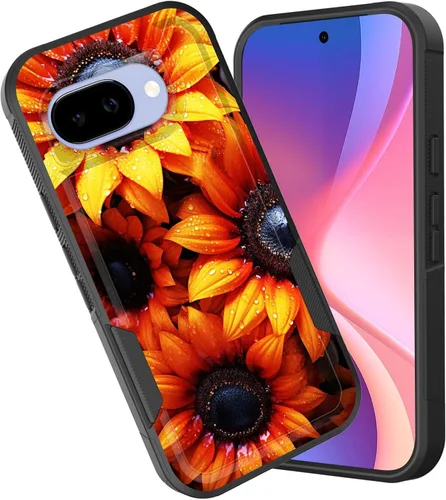 Miniatura 18 de Funda para Pixel 6A, funda híbrida de doble capa resistente a prueba de golpes de policarbonato duro de silicona suave TPU para Google Pixel 6A