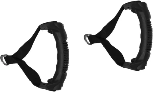 BESPORTBLE 2 unids Fitness Handle Banda de Resistencia Mango de Entrenamiento Fitness Tirador de Cuerda Mango Deportivo Mango de Ejercicio Agarre
