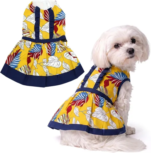 Miniatura 19 de Parisian Pet Chambray - Vestido para perro - Ligero sin mangas para perro, niña, talla XS Chambray en general