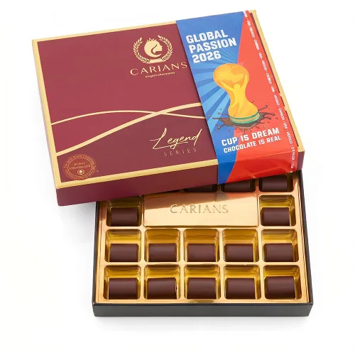 Miniatura 6 de CARIANS - Caja de regalo de chocolate praliné artesanal para el Día del Padre, 36 chocolates gourmet surtidos, rellenos de miel premium, tahini