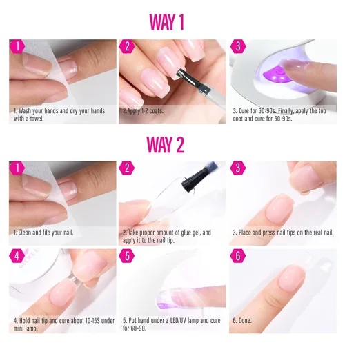 Miniatura 7 de CHUCHU Fortalecedor de uñas y reparación para mujeres: endurecedor extra fuerte blanco lechoso y tratamiento de crecimiento para pelar uñas finas