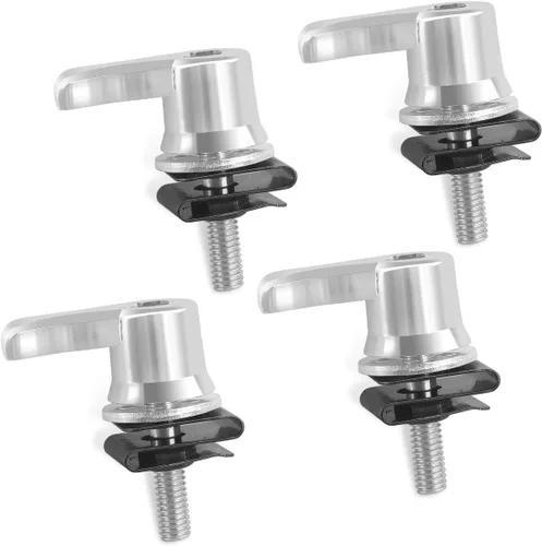 Miniatura 7 de Hardware de montaje de alforjas Sistema de bloqueo antirrobo para Harley Touring Road Street Glide Electra 1992-2025