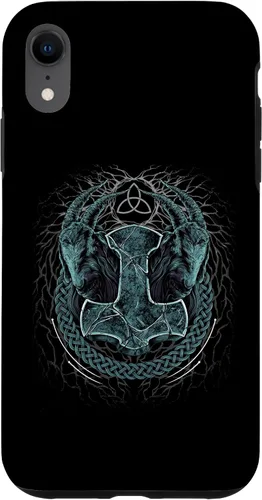 Miniatura 8 de Funda para iPhone X/XS Viking Mjolnir Thors Hammer Pagan Norse Mythology Case