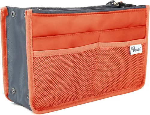 Periea - Organizador de bolso de mano con inserto - Chelsy - 28 colores disponibles - Pequeño, mediano o grande