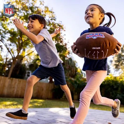 Miniatura 7 de Franklin Sports MyFirst Pelotas Deportivas de Felpa Suave - Juguete de Peluche Relleno de Baloncesto, Béisbol + Fútbol Americano para Niños - NBA