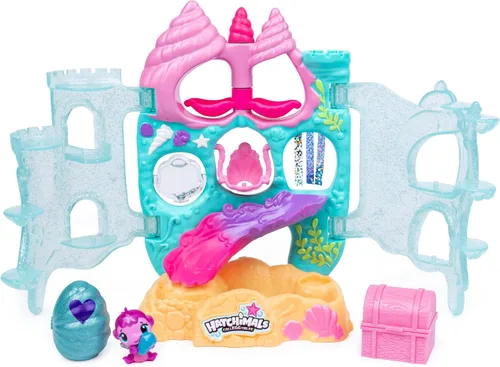 Miniatura 3 de Hatchimals CollEGGtibles, juego abierto con diseño de castillo de coral con personaje mermal exclusivo (juego exclusivo de Amazon), juguetes