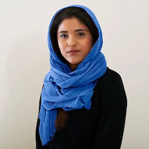 Miniatura 8 de Hijab - Bufanda de cabeza musulmana de color sólido para mujer, bufanda larga de algodón, bufanda ligera de gasa