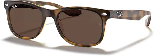 Ray-Ban Junior XS New Wayfarer RJ9052S - Lentes de sol cuadrados para niños y niñas pequeños + paquete con kit DIW