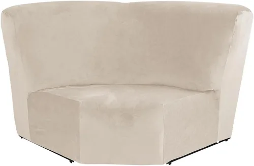 Funda de terciopelo para sofá esquinero, 1 pieza adicional para asiento esquinero, protector para sofá reclinable en forma de L, decoración del