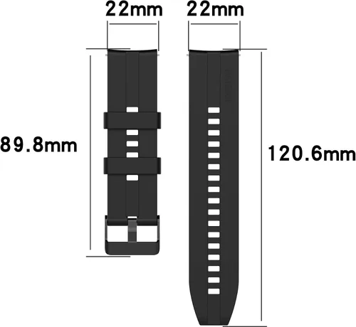 Miniatura 2 de FitTurn Correa compatible con Wahoo ELEMNT Rival Correas de repuesto de silicona para reloj inteligente Wahoo ELEMNT Rival Running/Multisport