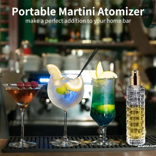 Miniatura 6 de Pulverizador atomizador de cóctel – 1 oz / 1.0 fl oz, botella de spray para cócteles pulverizador portátil recargable de perfume