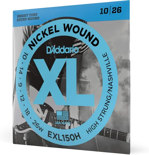 Miniatura 34 de D'Addario XL EXL115-10P - Cuerdas de níquel para guitarra eléctrica de 6 cuerdas, entonación perfecta, sensación consistente, durabilidad fiable
