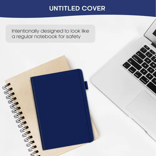 Miniatura 53 de Taja - Libreta de contraseñas con pestañas alfabéticas para personas mayores, cuaderno de contraseñas y registro detallado de direcciones de sitios