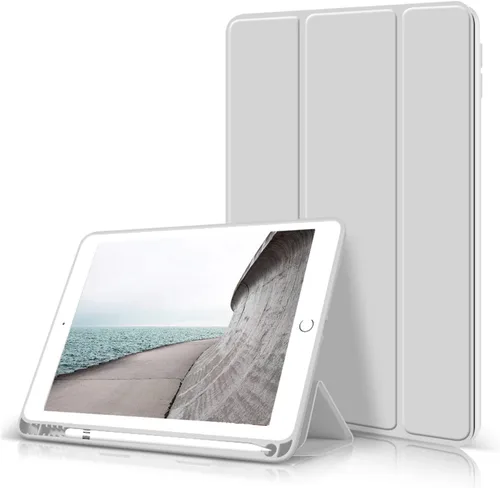 Miniatura 11 de kenke Funda para iPad de 6ª/5ª Generación (Modelo 2018/2017) de 9.7 Pulgadas con Soporte para Lápiz, Cubierta Inteligente Ligera con Soporte
